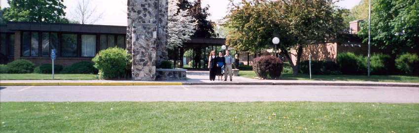The front of Grace Bible College